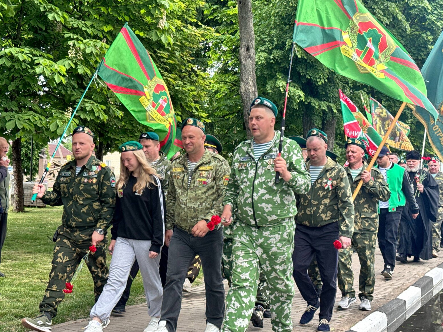 От Могилева до Костюковичей: как прошел автопробег памяти пограничников
