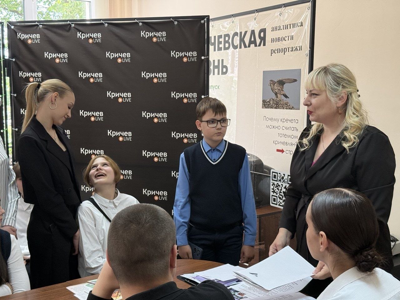 В «КАДРе» юные журналисты и блогеры Кричева
