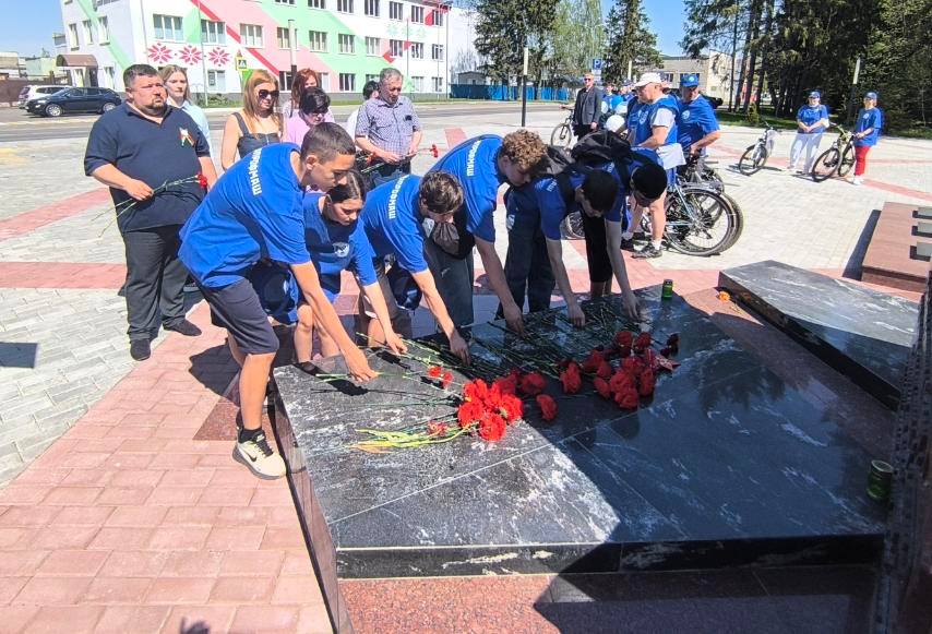 Велопробег ко Дню Победы организовал профсоюз