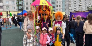 Новую детскую площадку открыли на бульваре Непокоренных в Могилеве