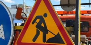 В Могилеве обновляют дорожную разметку на Минском шоссе и проспекте Шмидта