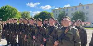 Более 200 военнослужащих 188-й гвардейской бригады приняли военную присягу в военном городке Пашково
