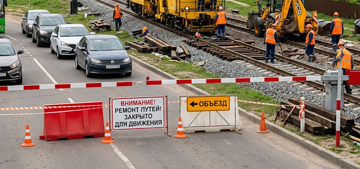В Могилеве 13 мая перекроют переезд на улице Вишневецкого