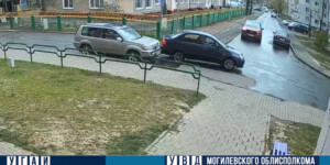 В Могилеве женщина скрылась после ДТП во дворе