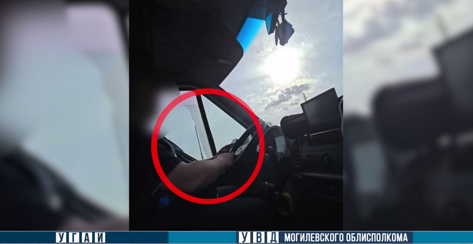 Водителя маршрутки «Бобруйск — Минск» наказали после видео в Сети
