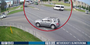 В Могилеве маршрутка сбила 9-летнюю девочку на пешеходном переходе