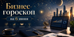 Бизнес-гороскоп на 6 июня: кому звёзды обещают прибыль, а кому — осторожность