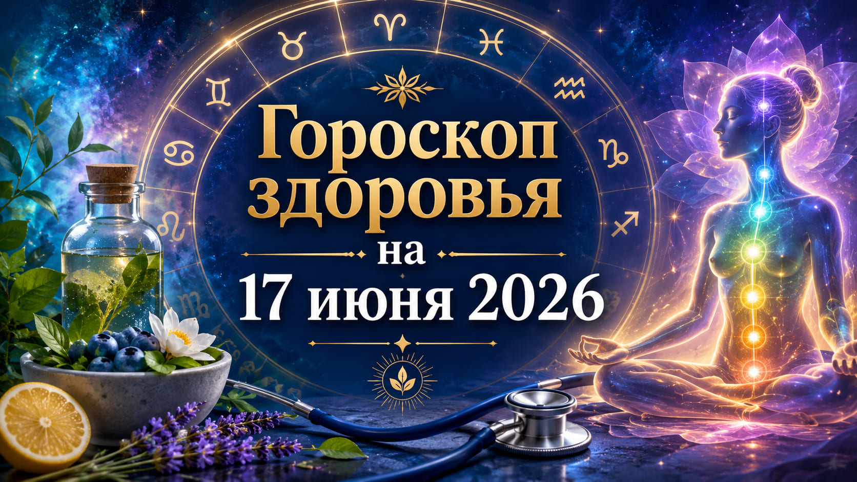 Гороскоп здоровья на 17 июня 2026-го: день, когда важно снизить нагрузку и беречь нервную систему
