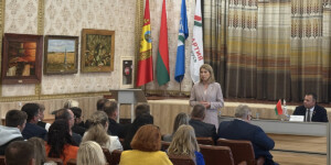 Ольга Чемоданова встретилась с коллективом «Серволюкс Агро»: разговор о памяти и ответственности