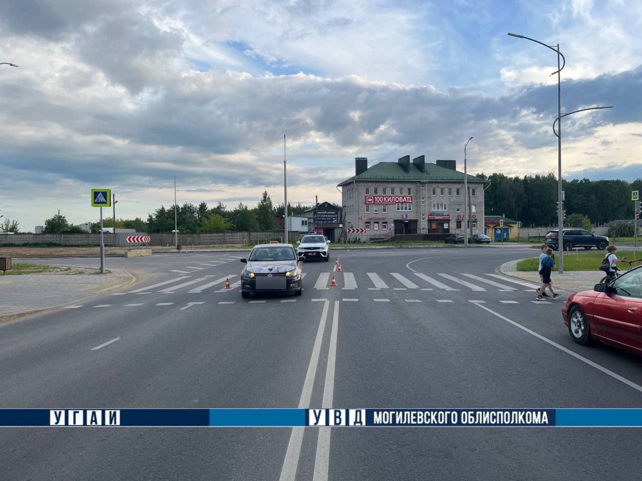В Могилеве такси сбило 8-летнюю девочку на велосипеде