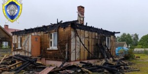 На пожаре под Шкловом погибли супруги, их внук в реанимации