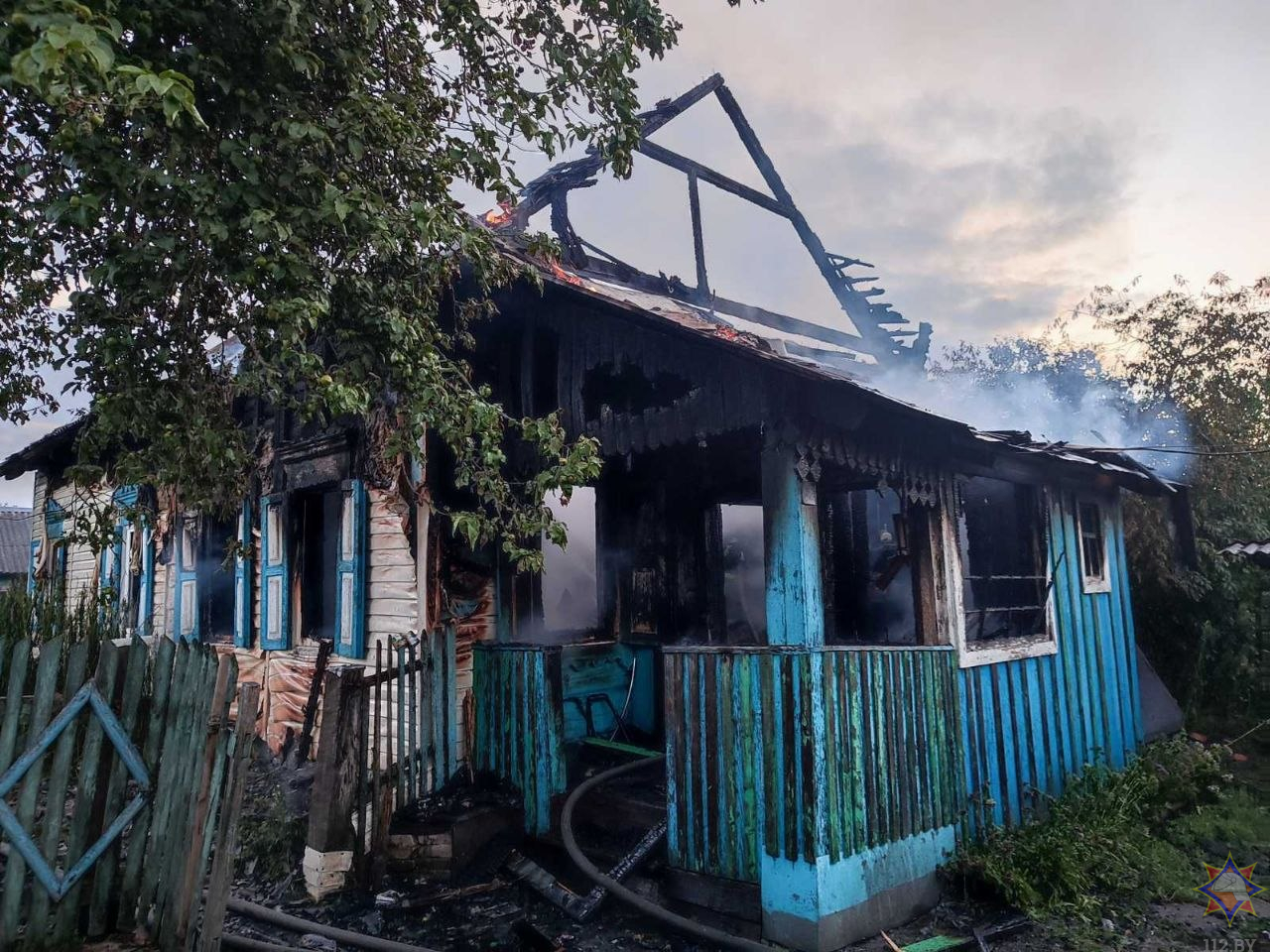 На пожаре в Осиповичском районе погиб 65-летний пенсионер