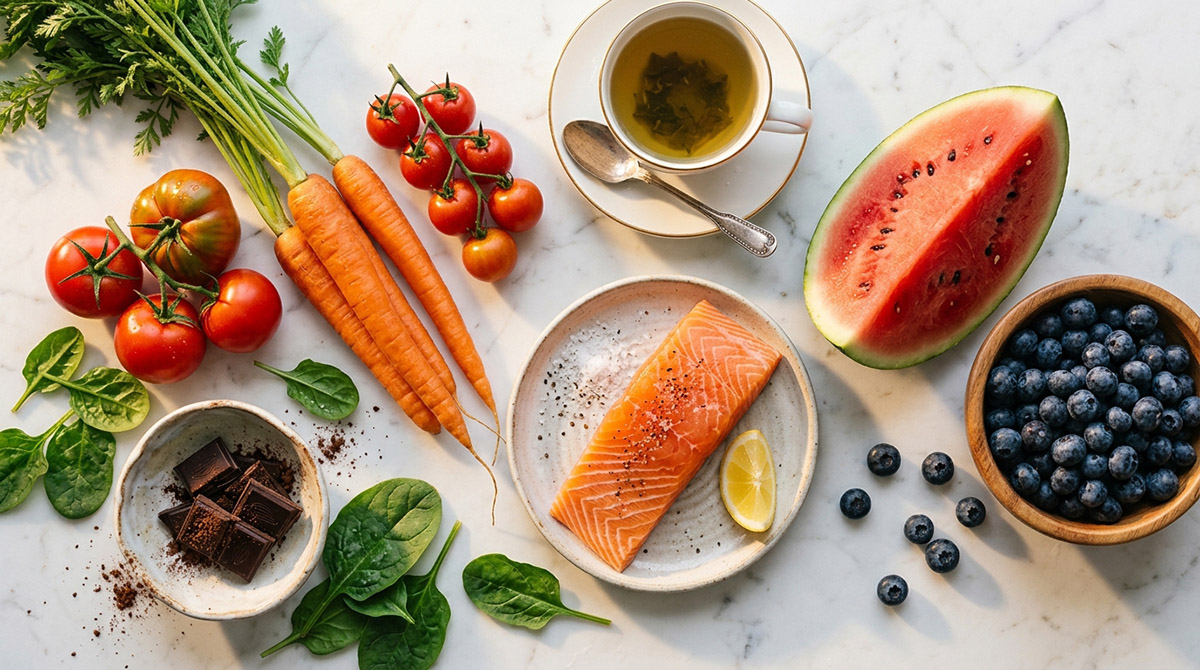 Защита от солнца изнутри: продукты питания, которые реально снижают вред UV-излучения
