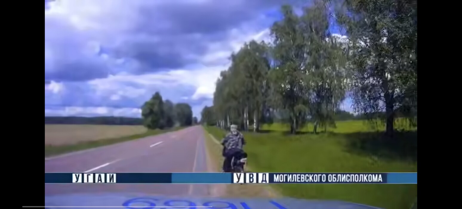 В Хотимске остановили пьяного водителя электровелосипеда