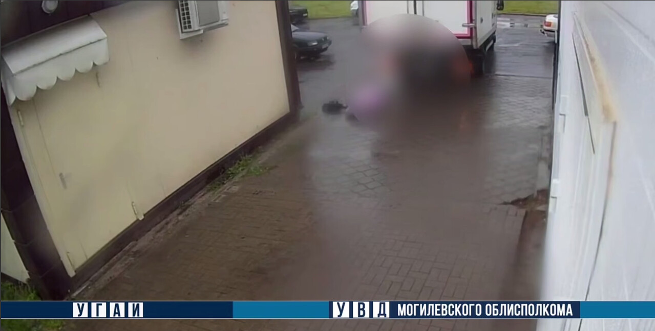 В Бобруйске грузовик сбил пенсионерку при движении задним ходом