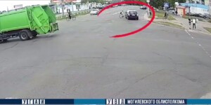 В Бобруйске автомобиль сбил 12-летнего велосипедиста на переходе