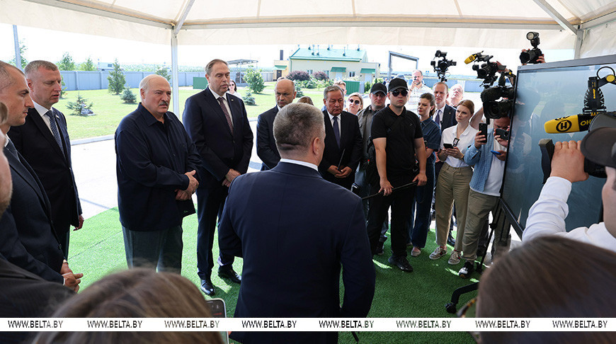 Лукашенко поручил выработать четкую программу по разведению в Беларуси красной породы коров 