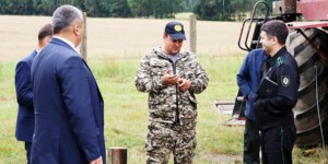 Мобильная группа проследила за ходом уборочной в Чаусском районе