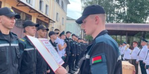 58 молодых спасателей приняли присягу в День пожарной службы