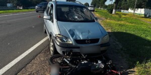 19-летний мотоциклист попал в больницу после ДТП под Могилевом