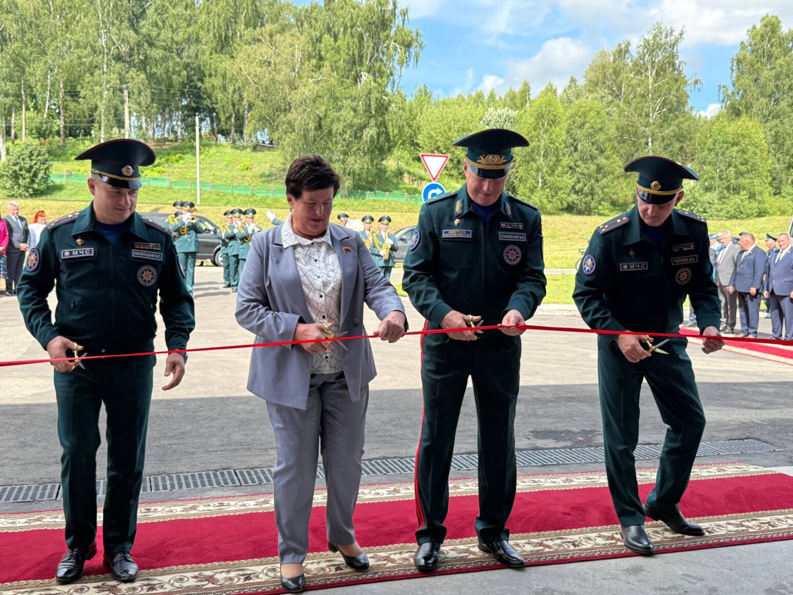 Безопасность региона — под надежной защитой: в Александрии открыли новую пожарную часть. Фото