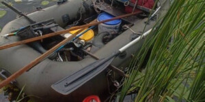 На Чигиринском водохранилище спасли выпавшего из лодки рыбака