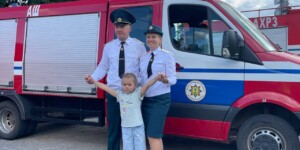 В Могилеве чествовали лучших спасателей и устроили шоу техники для жителей