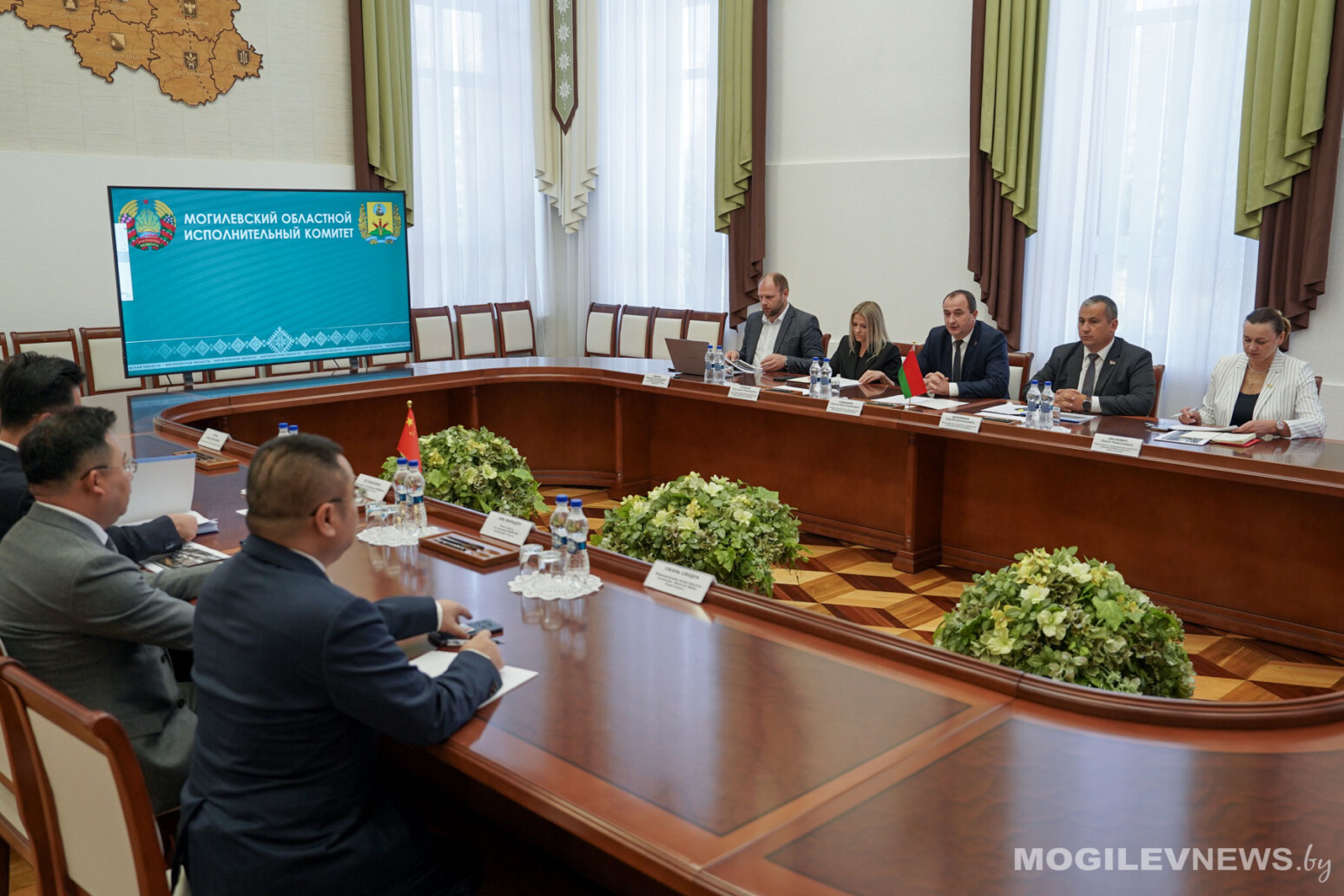 В Могилев с рабочим визитом прибыла делегация из Китая