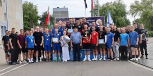 Забитые мячи и предсказуемый финал: волейбольный турнир среди подразделений охраны прошел в Могилеве