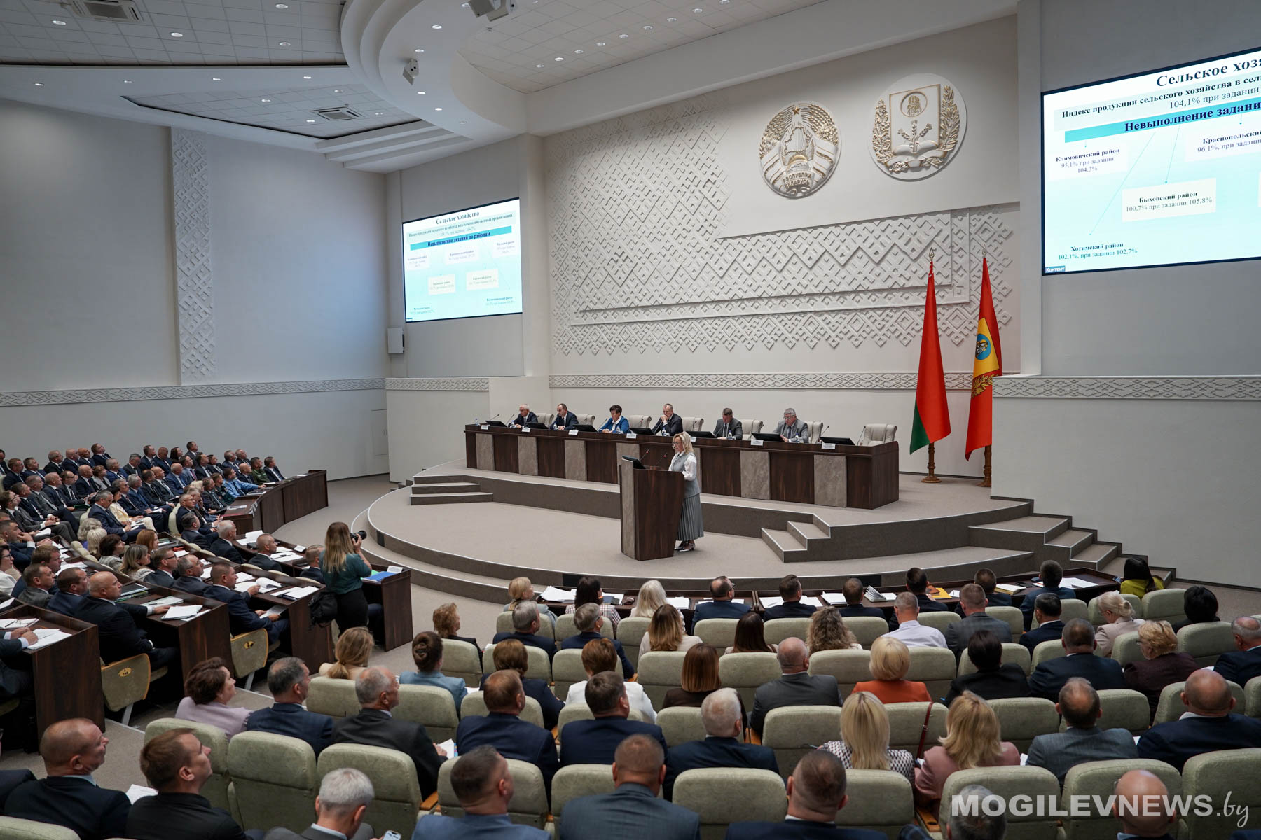 В Могилевском облисполкоме подвели итоги за первое полугодие 2026 года. Фото