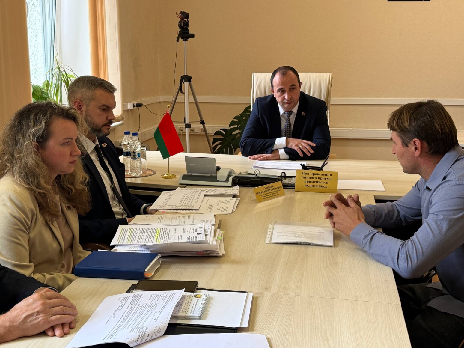 Сергей Савицкий провел личный прием граждан