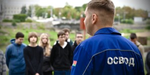 «Один день с ОСВОД»: могилевские активисты примерили на себя роль спасателя 