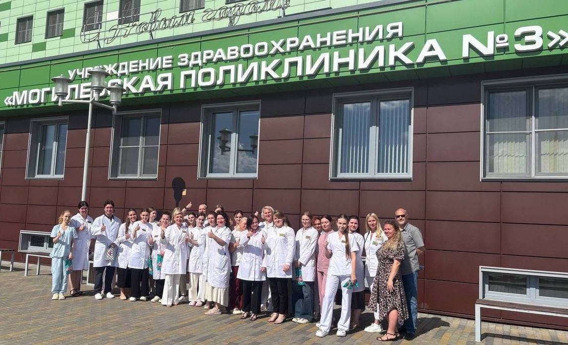 76 юных медиков пополнили штат двух учреждений здравоохранения Могилева