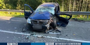 Водитель погиб при ДТП в Осиповичском районе