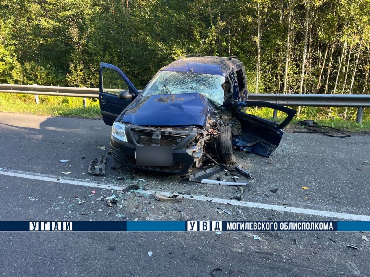 Водитель погиб при ДТП в Осиповичском рйоне