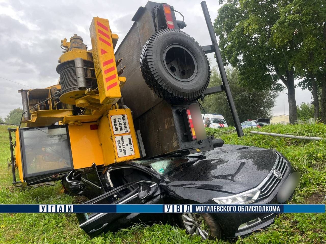 ДТП в Горецком районе: водитель Volkswagen оказался в больнице