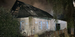 В Кричеве горел частный дом