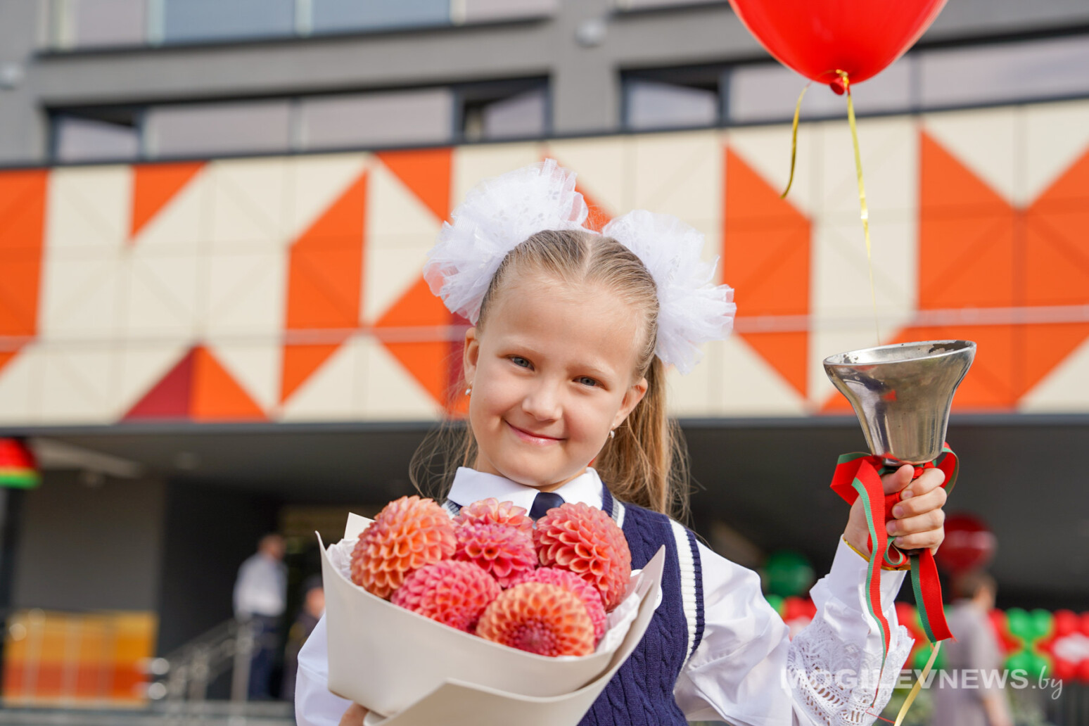 Первый звонок в новых стенах: школа № 6 в Могилеве открыла двери для 720 учащихся