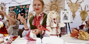 Ад ткацтва да разьбы: у Касцюковічах разгарнуўся Горад майстроў