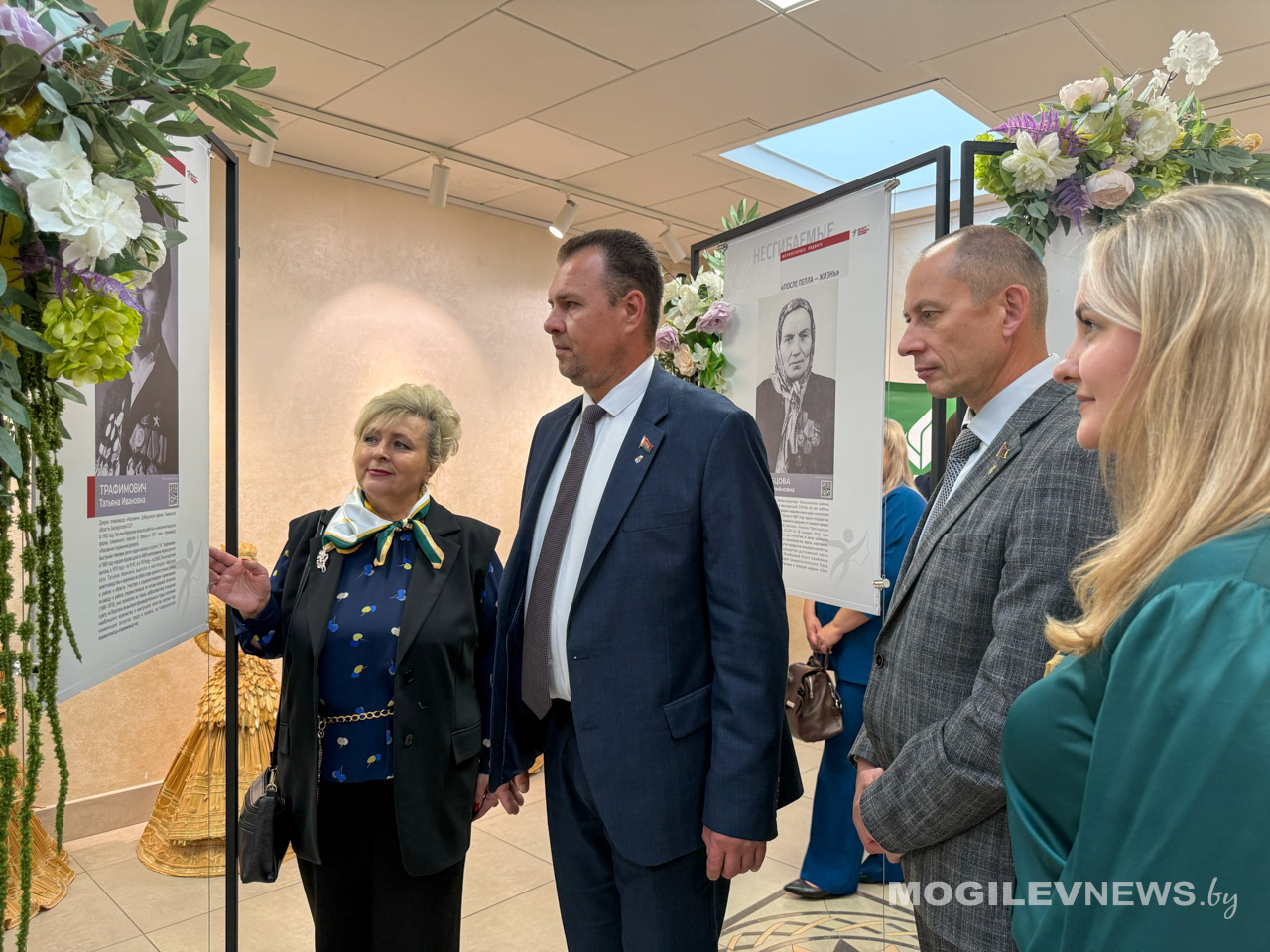 В Могилеве состоялась презентация фотовыставки «Несгибаемые. Фотолетопись подвига». Фото