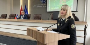 В Могилеве профсоюзные работники отработали навыки пожарной безопасности