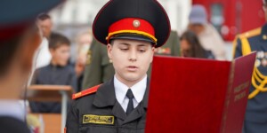56 первокурсников Могилевского областного кадетского училища принесли торжественную клятву
