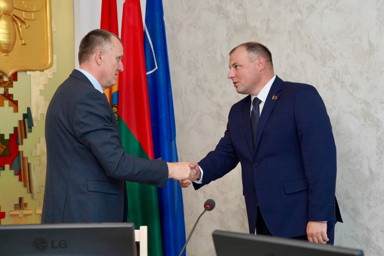 Председатель Могилевского облисполкома Анатолий Исаченко представил нового руководителя Климовичского района