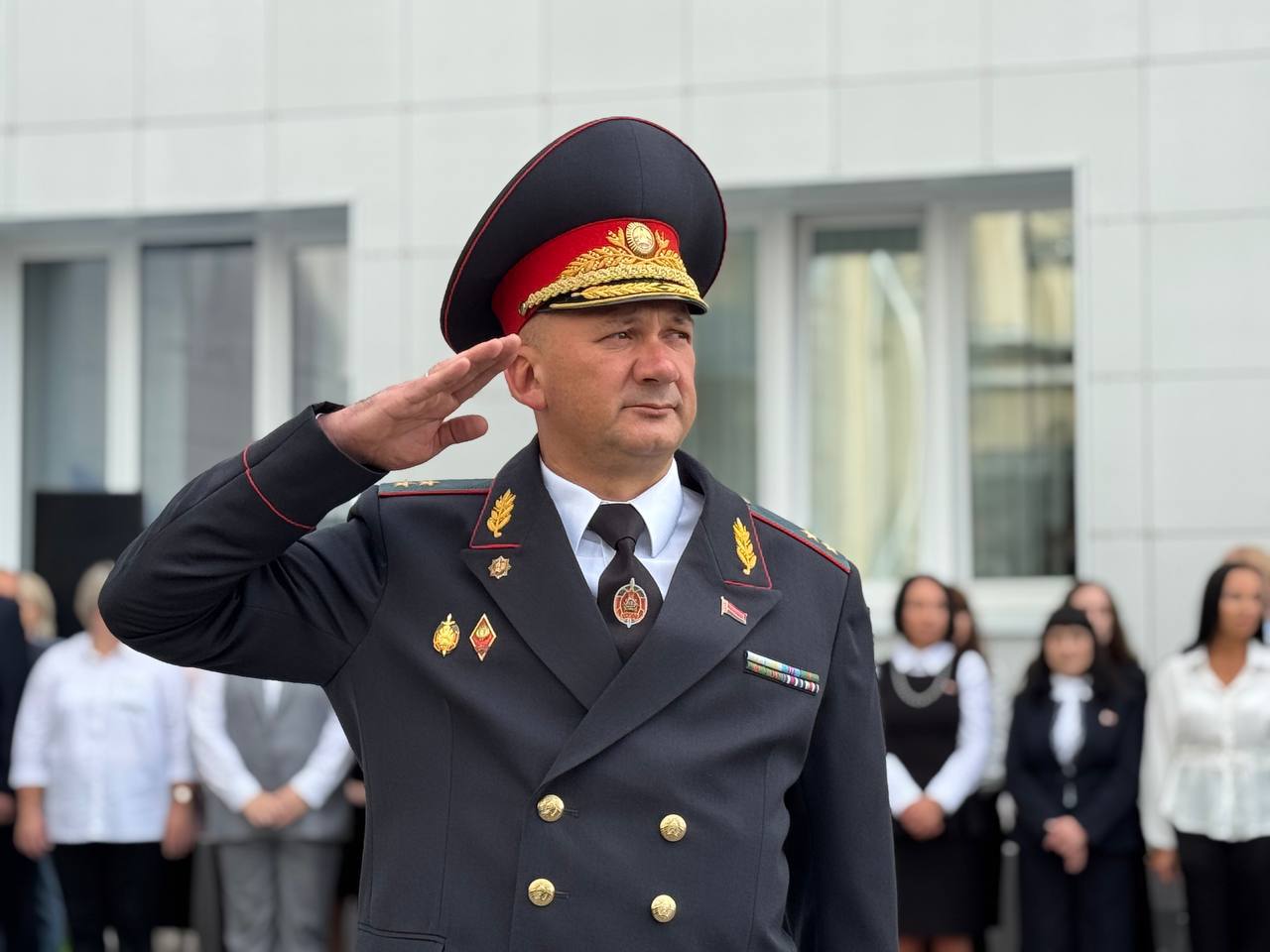 Министр внутренних дел Иван Кубраков в Могилеве принял участие в торжествах ко Дню знаний