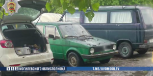 В Могилеве подростки украли из чужого авто тормозную жидкость и антифриз