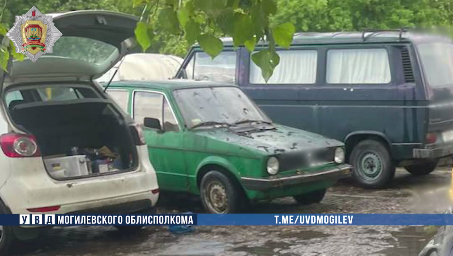 В Могилеве подростки украли из чужого авто тормозную жидкость и антифриз