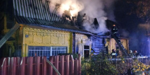 Ночной пожар в Могилевском районе уничтожил кровлю жилого дома
