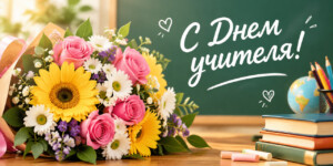 Поздравление с Днем учителя
