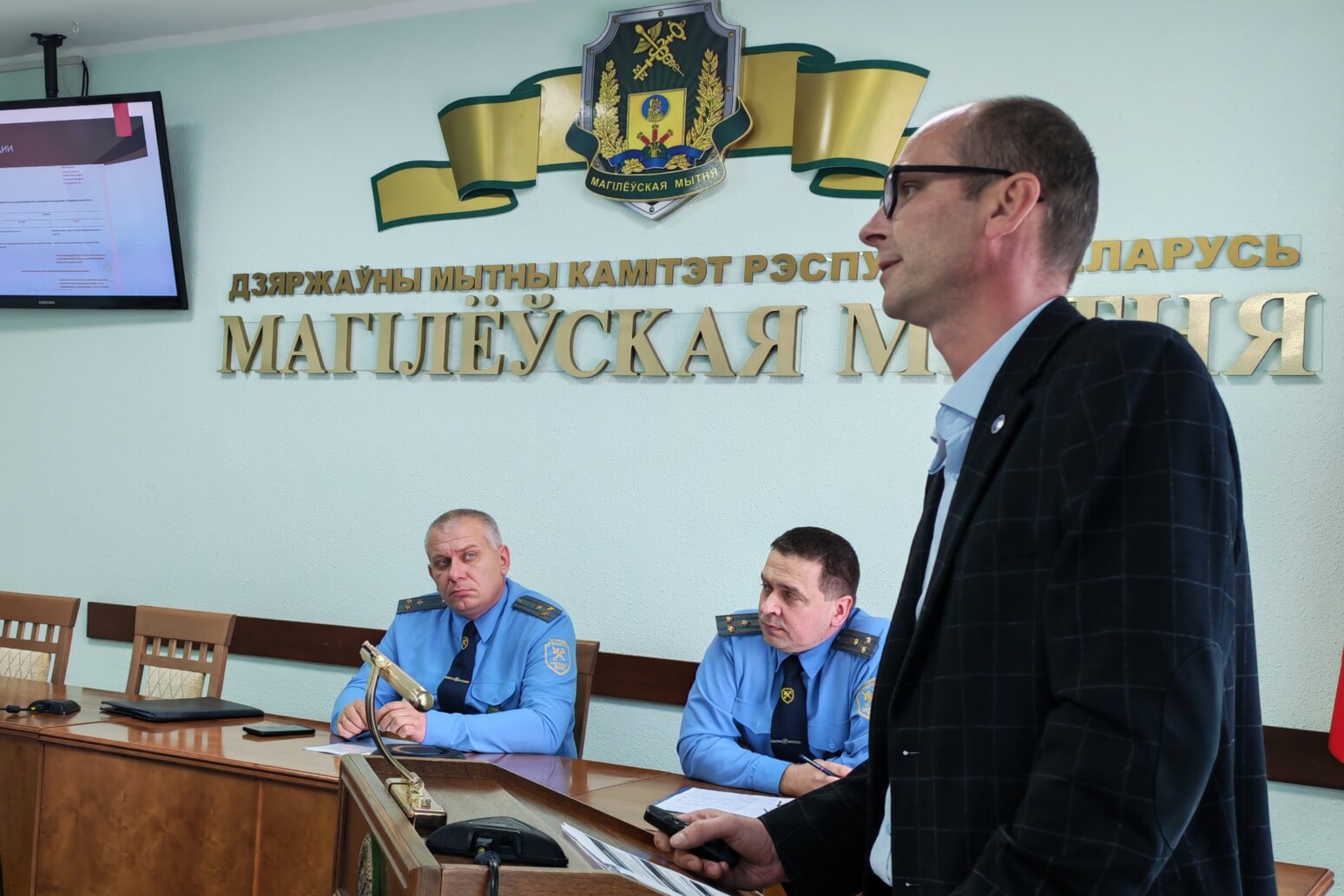 Вопросы таможенного регулирования в рамках международного сотрудничества обсудили на заседании общественно-консультативного совета при Могилевской таможне