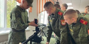 Военная академия развернула профориентационную площадку для кадет Могилевского училища